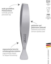 Grattugiapennello Professionale - Acciaio Inossidabile - Ideale per la Preparazione del Pesce