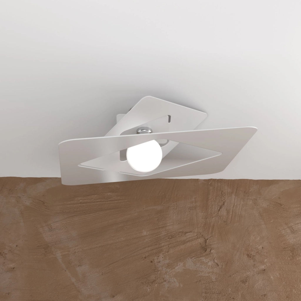 WACKY PLAFONIERA 60 CM. 1 LUCE BIANCO 1159-PL60-BI