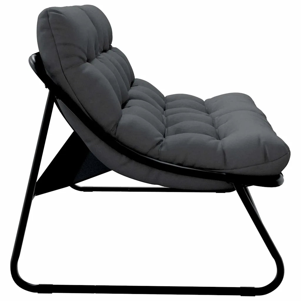 Arredamento da Giardino con cuscino Nero 110 x 81 x 71 cm CFW1382506