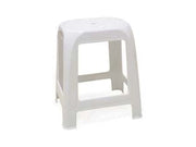 SGABELLO ELFO IN POLIPROPILENE BIANCO  cm.41x35x46h.    STEFANPLAST