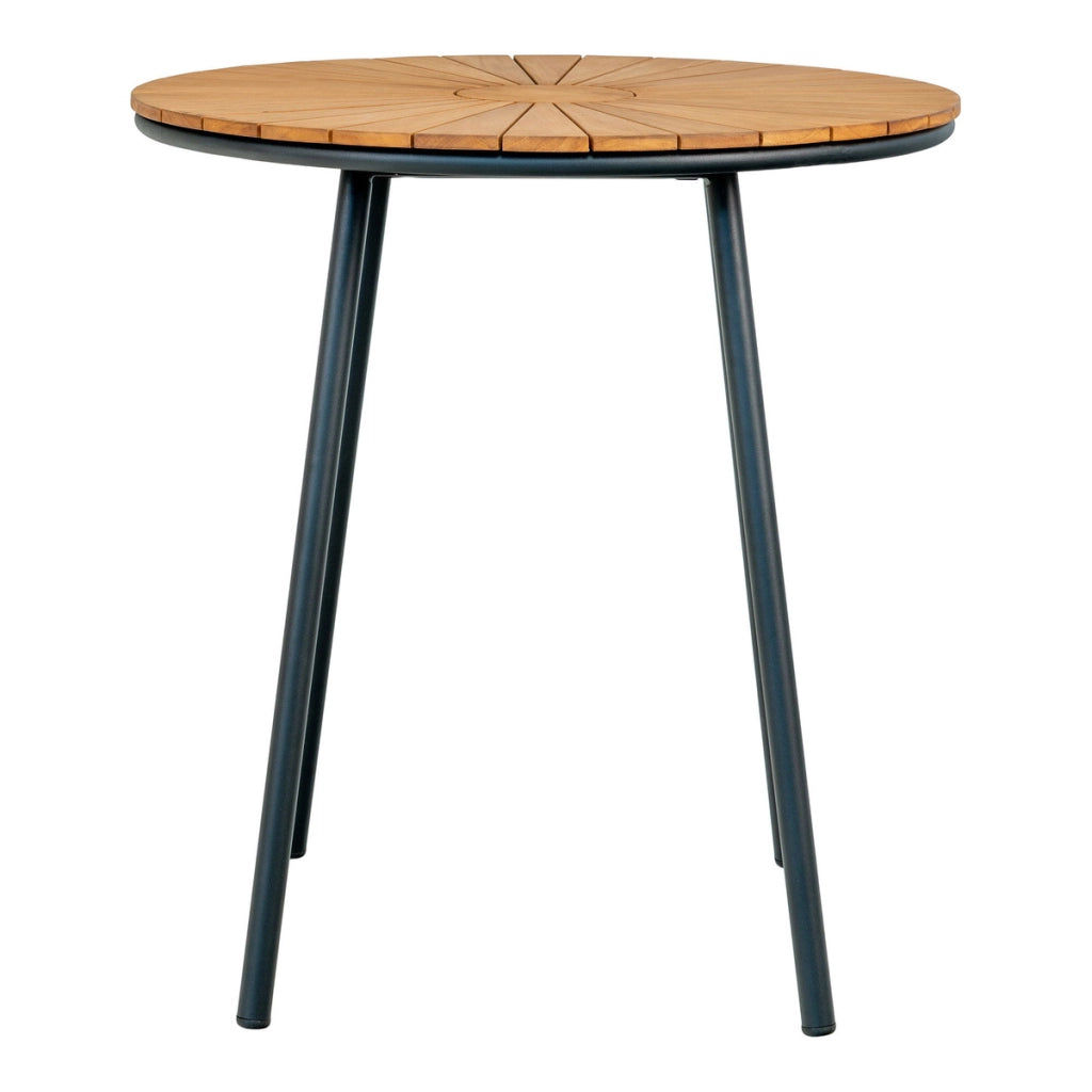 Tavolino Cleveland, Marrone, Legno, 70x70x74 cm