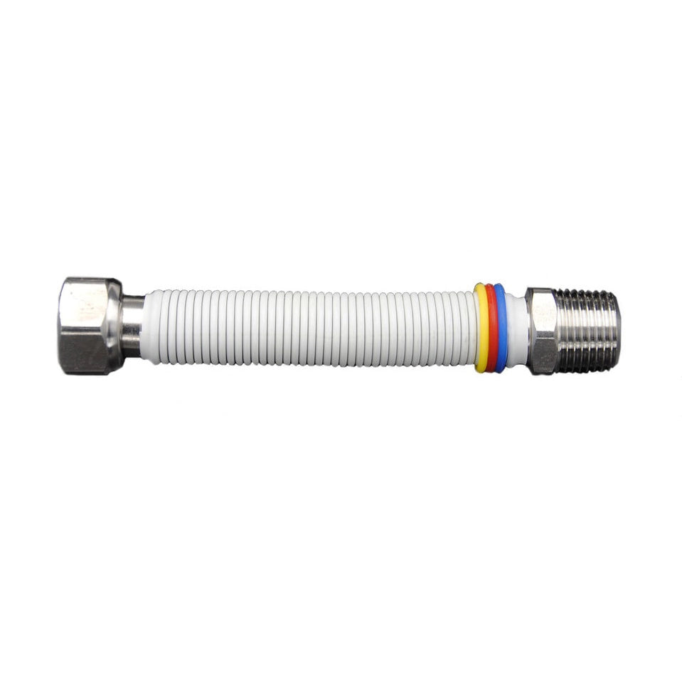 Flessibili Gas Allacciamento Caldaia Rivestiti MF Tecng 1/2 x 300 mm x 600