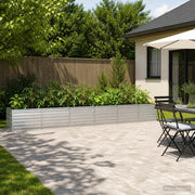 Letto rialzato da giardino Argento 480 x 80 x 55 cm 8006445