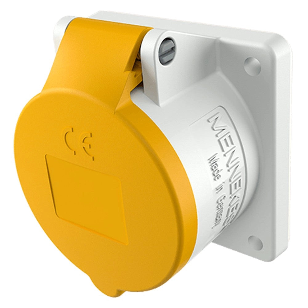 Presa dritta 16A 2P+T 110V grado IP44 Mennekes