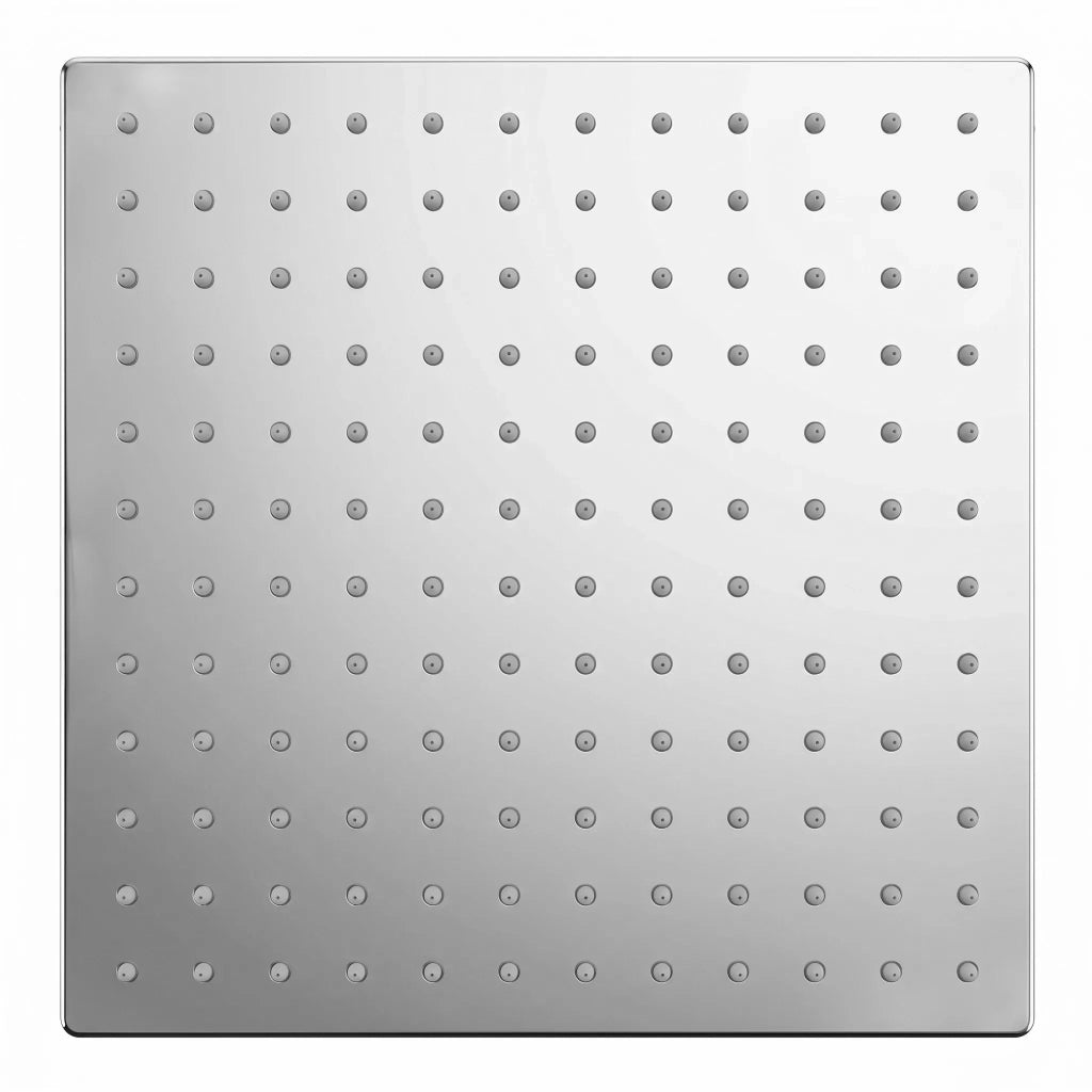 Soffione Doccia Quadrato Rea Js-p015 30cm Chrome