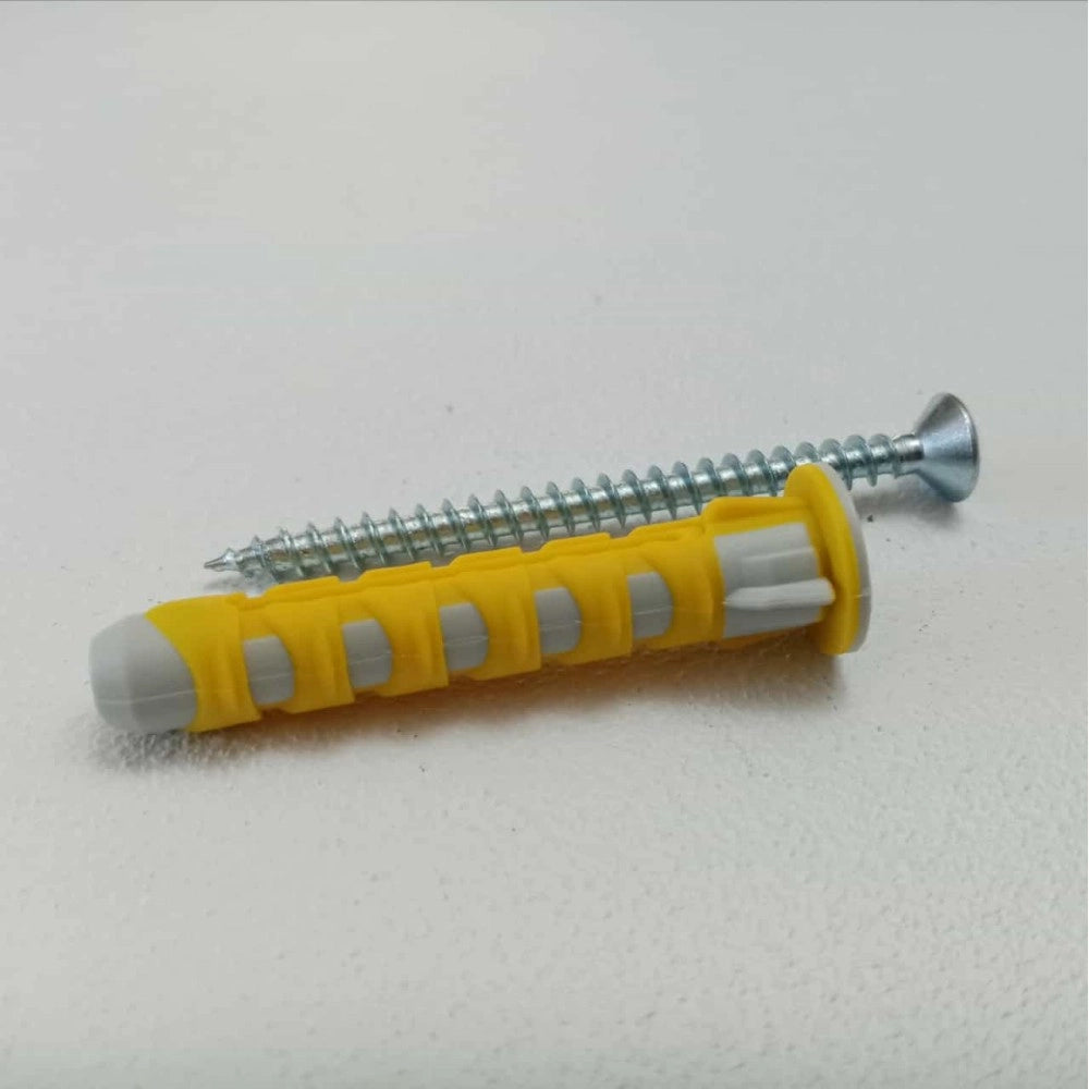 Nobex ecm2 da 8mm con vite - 150pz tassello bimateriale universale
