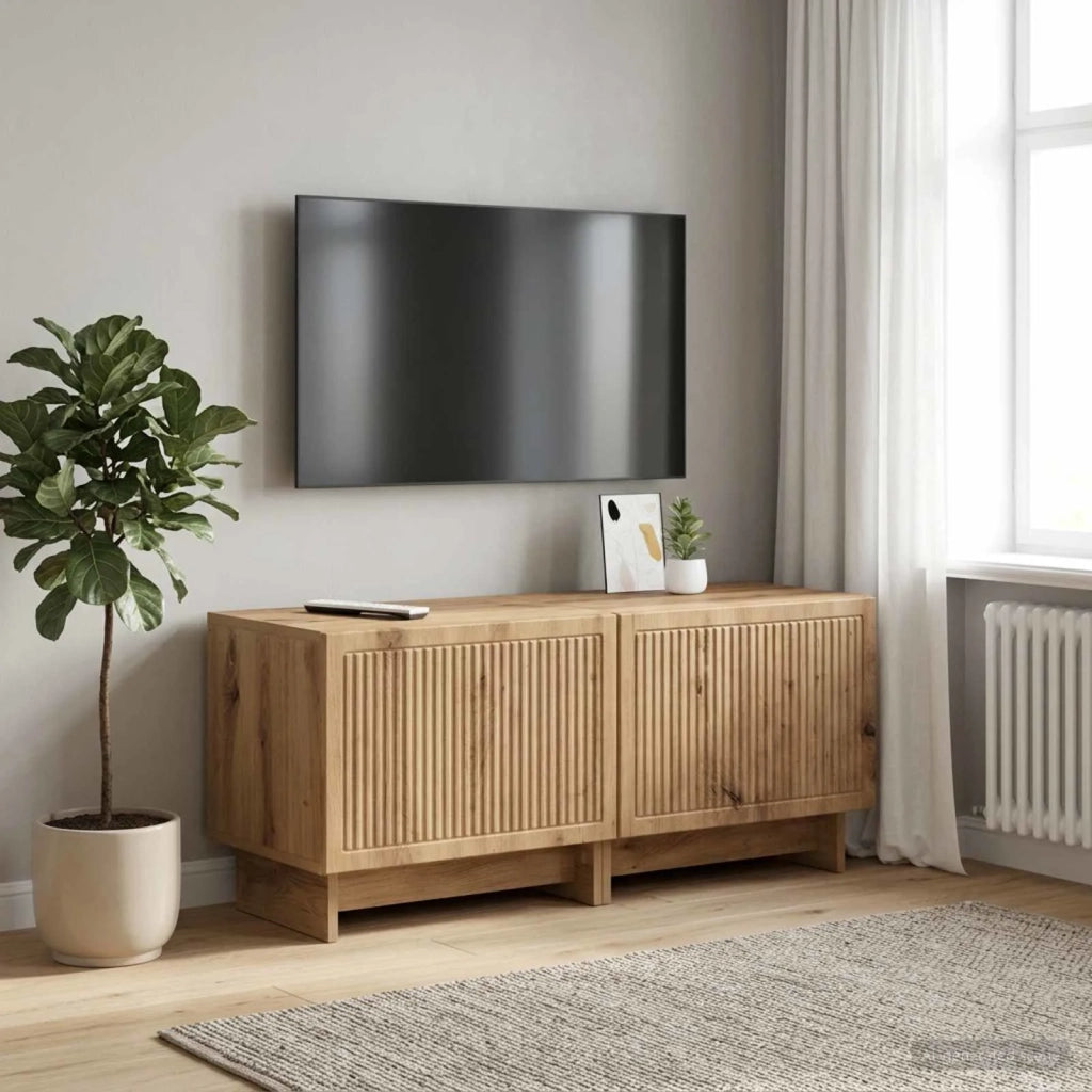 Mobile TV Rovere Artigianale Legno ingegnerizzato 896024
