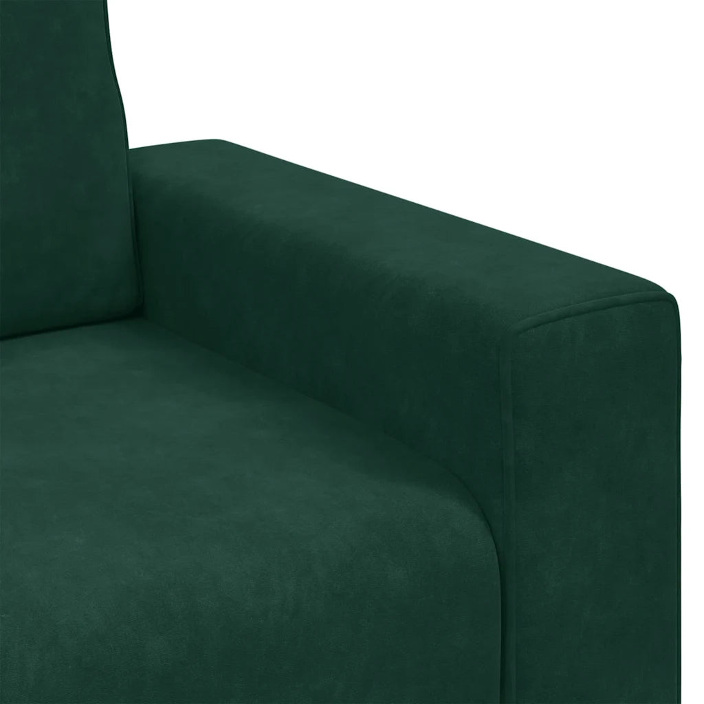 Divano Sedia-Poltrona-Sofa Relax Verde Scuro 60 cm Velluto 577240