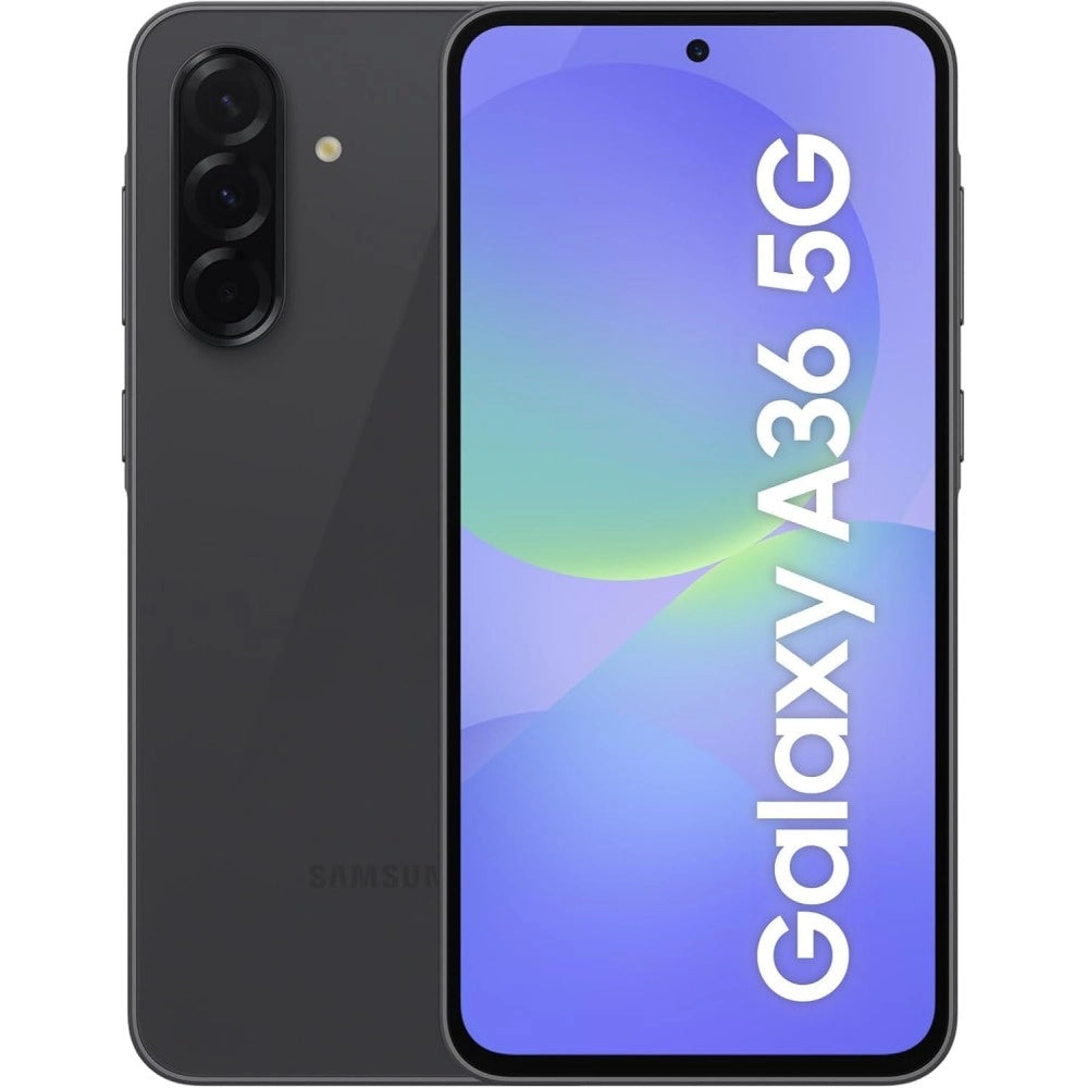 Samsung A36 6+128GB 6.7" 5G Awesome Black IT SM-A366