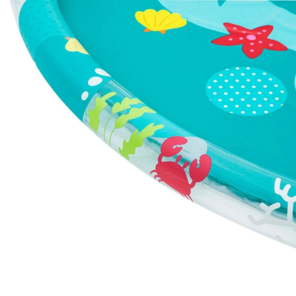 Trade Shop - Tappetino Splash Con Getti D'acqua Effetto Fontana Fondale Marino 165 Cm 52487 -