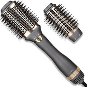 Spazzola elettrica per capelli - Spazzola per capelli a caldo - Spazzola per capelli rotonda - Spazzola antifeltrante per capelli