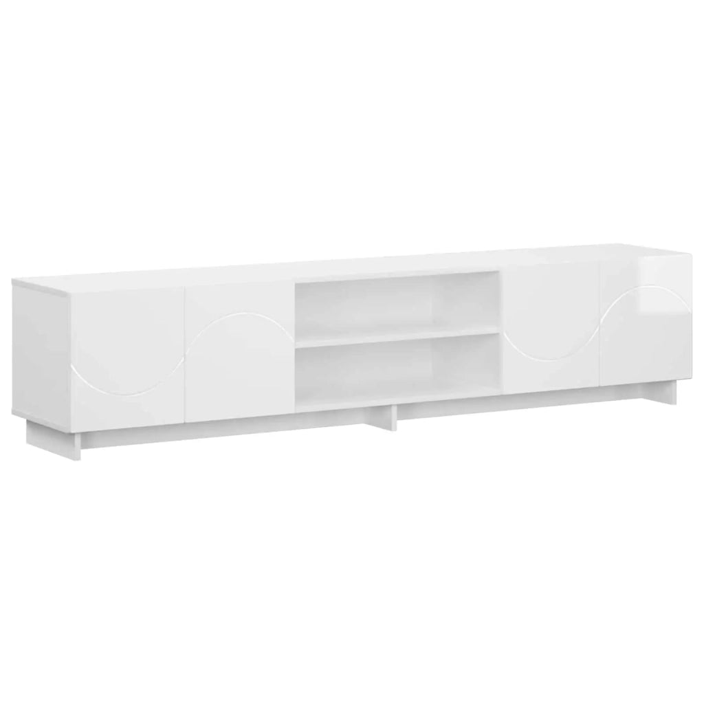 Supporto TV 179.5 x 34.5 x 40 cm Bianco Lucido 8011499