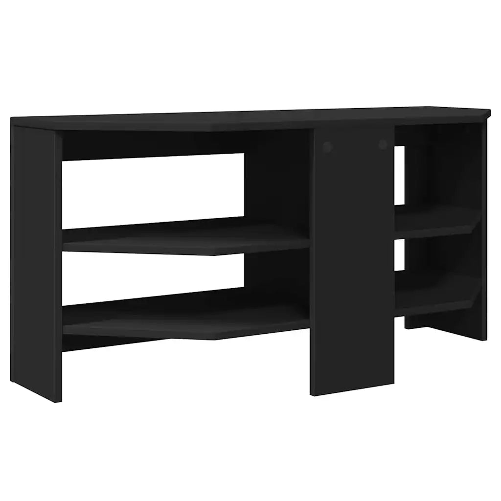 MobileTVAngolare Nero 102 x 40,5 x 45 cm Legno multistrato