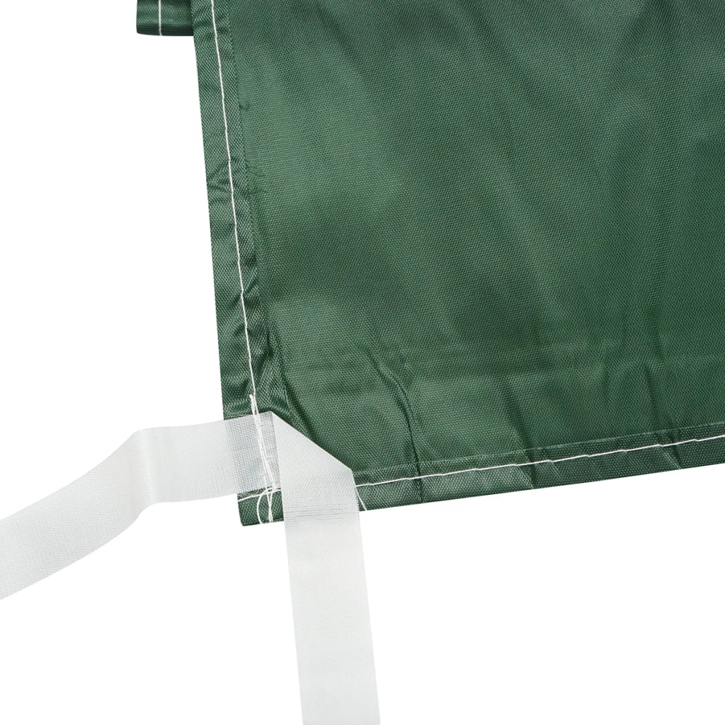 Tenda laterale verde da 3m per gazebo