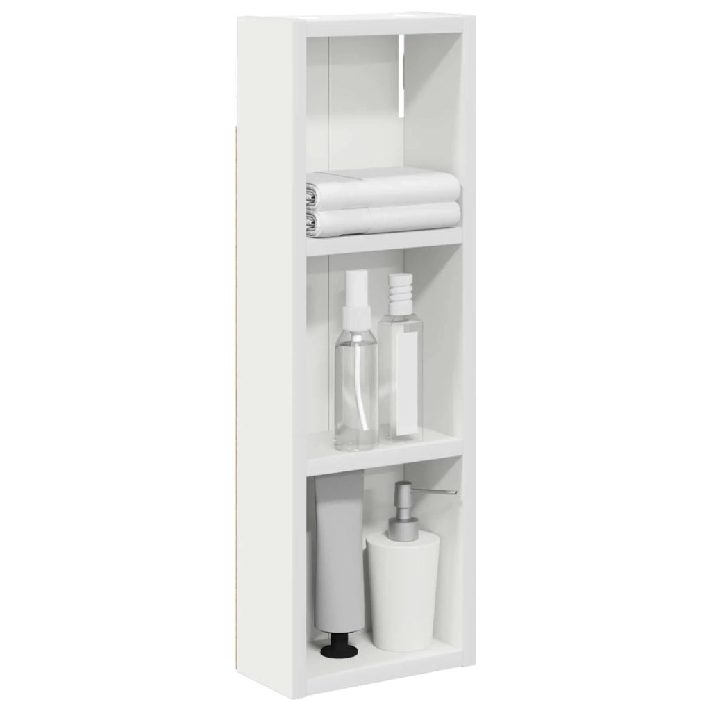Armadio da bagno a muro Bianco 20 x 10 x 60,5 cm 889287