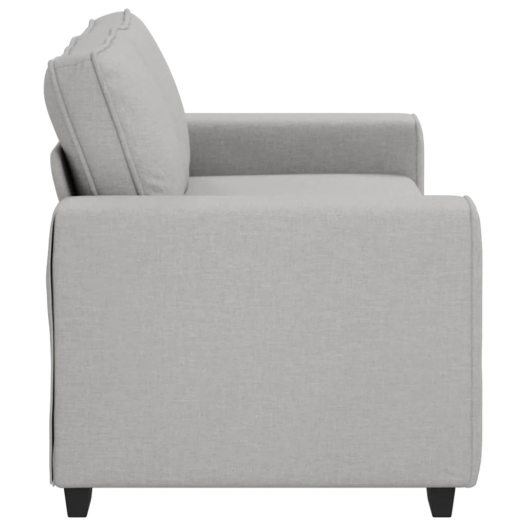Divano a 2 Posti Grigio Nuvola 180x77x82 cm in Tessuto 4105174