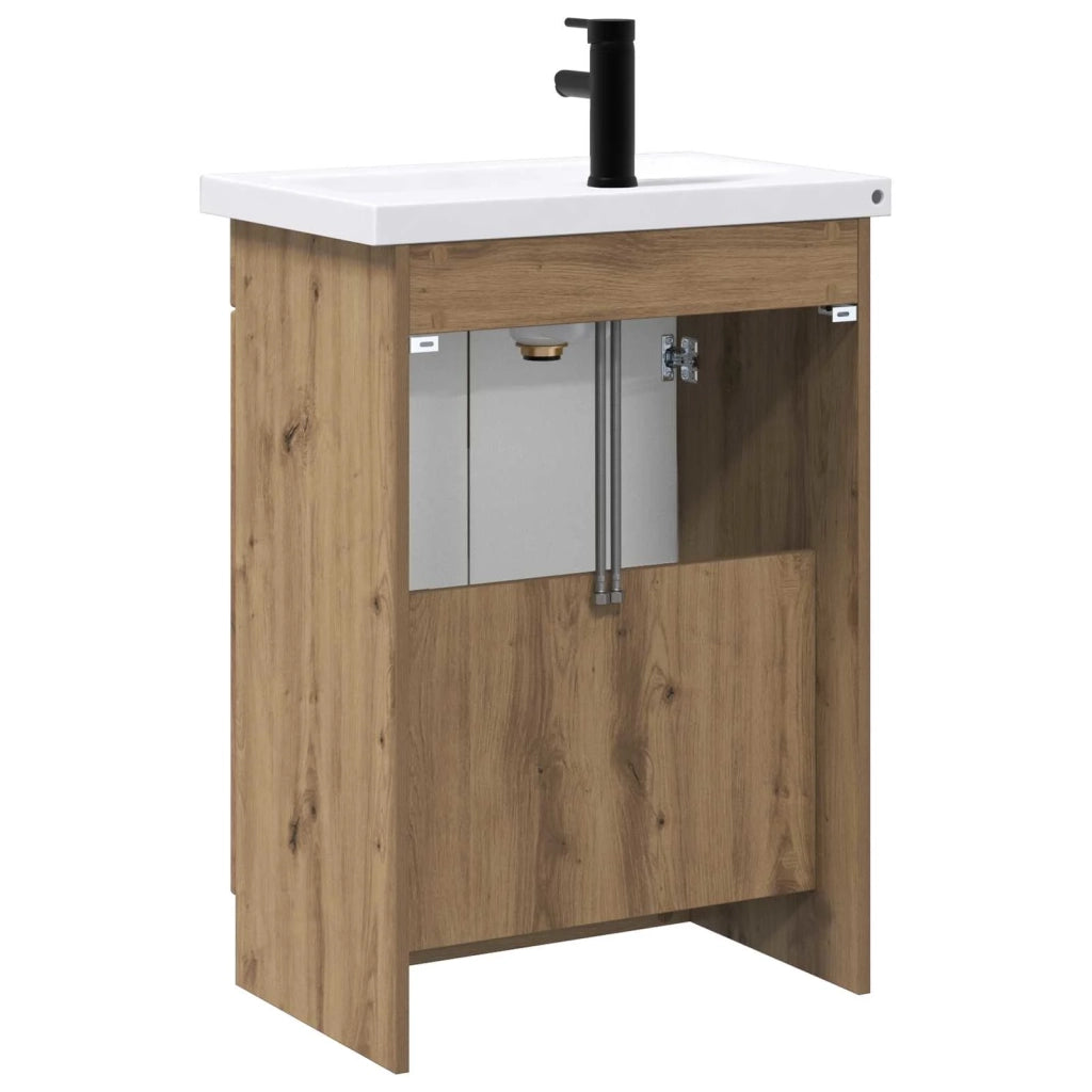 Set di mobili per il bagno Rovere Artigianale 56 x 37,5 x 81 cm 3404153