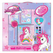 Trade Shop - Maxi Set Diario Segreto Glitterato Magico Unicorno Accessori Gioco Per Bambina -