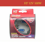 Trade Shop - Coppia Lampadine Lampade Auto Moto Xenon H7 12v 100w 5500k C-6277 -