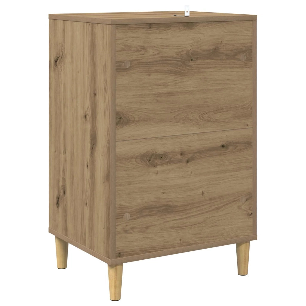 Supporto per Giradischi Rovere Artigianale 47 x 39,5 x 74,5 cm 8012881