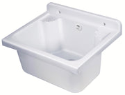 Lavatoio 42x34x24 cm in Polipropilene 11,5l Pilozzo Wash Bianco Lucido