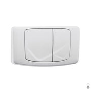 PLACCA DOPPIA SCARICO RIOS VALSIR- Bianco- VALSI- pezzi 1