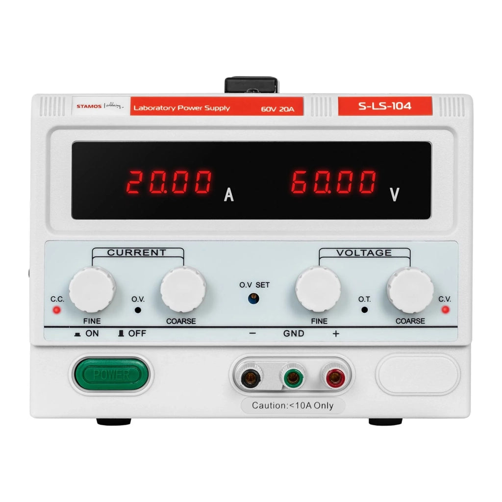 Alimentatore da laboratorio - 0-60 V - 0-20 A DC - 1200 watt - Display LED a 4 cifre 14_0005447