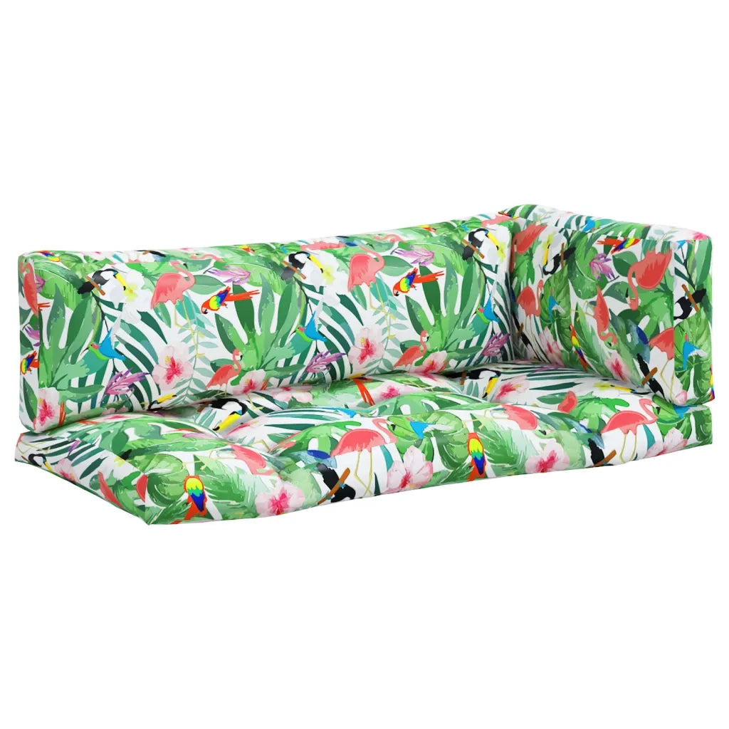 Cuscini per Pallet 3 pz | Cuscini per sedie Multicolore in Tessuto Oxford