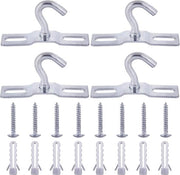 Set di 4 chiodi per soffitto per piante, lampioni, vasi, tazze - Metallo - Contenuto HTML.