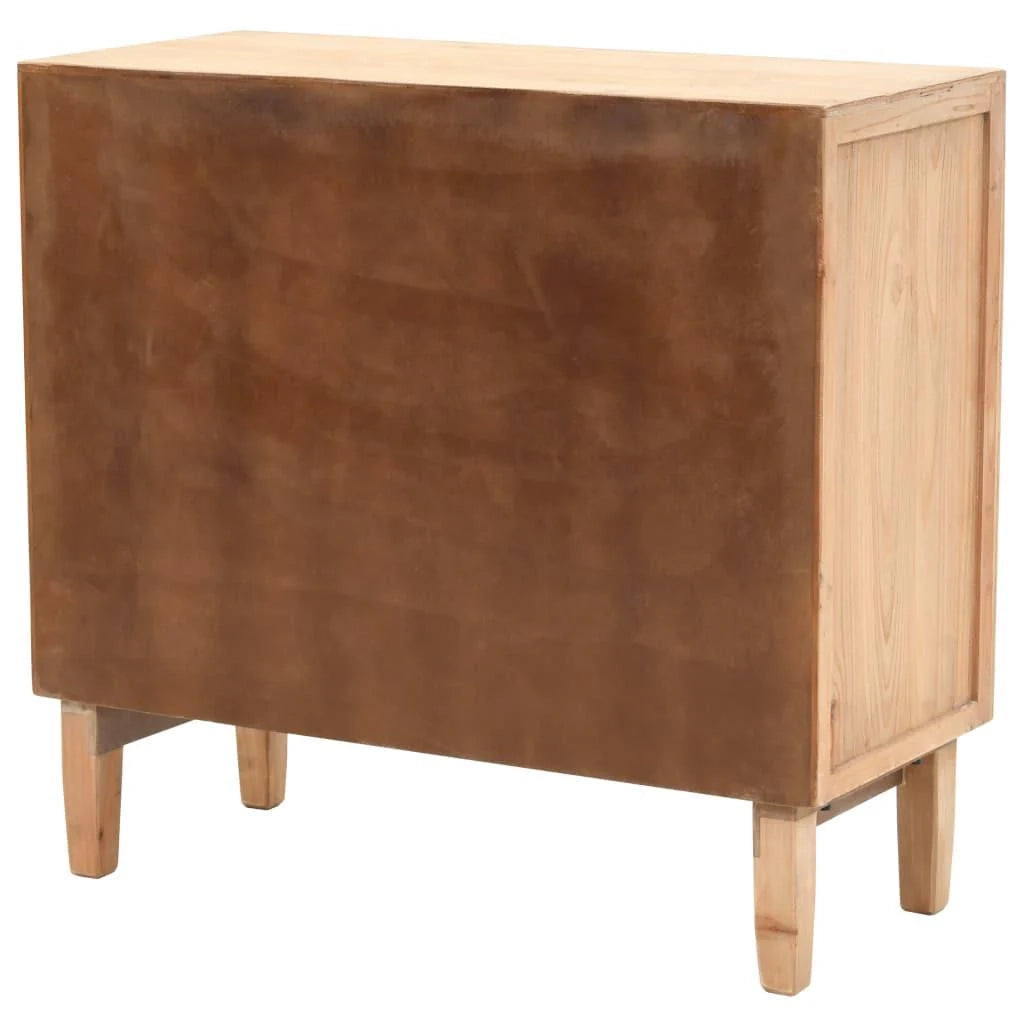 Buffet credenza mobiletto consolle mobile contenitore con cassetti MDF 80 cm 4402188