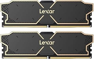 DDR5 32GB KIT 2x16GB PC 6000 Lexar THOR CL38 with heatsink schwarz LD5U16G60C38LG-RGD