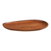 Vassoio HN34, Marrone, Legno, 39,5x28x2,5 cm