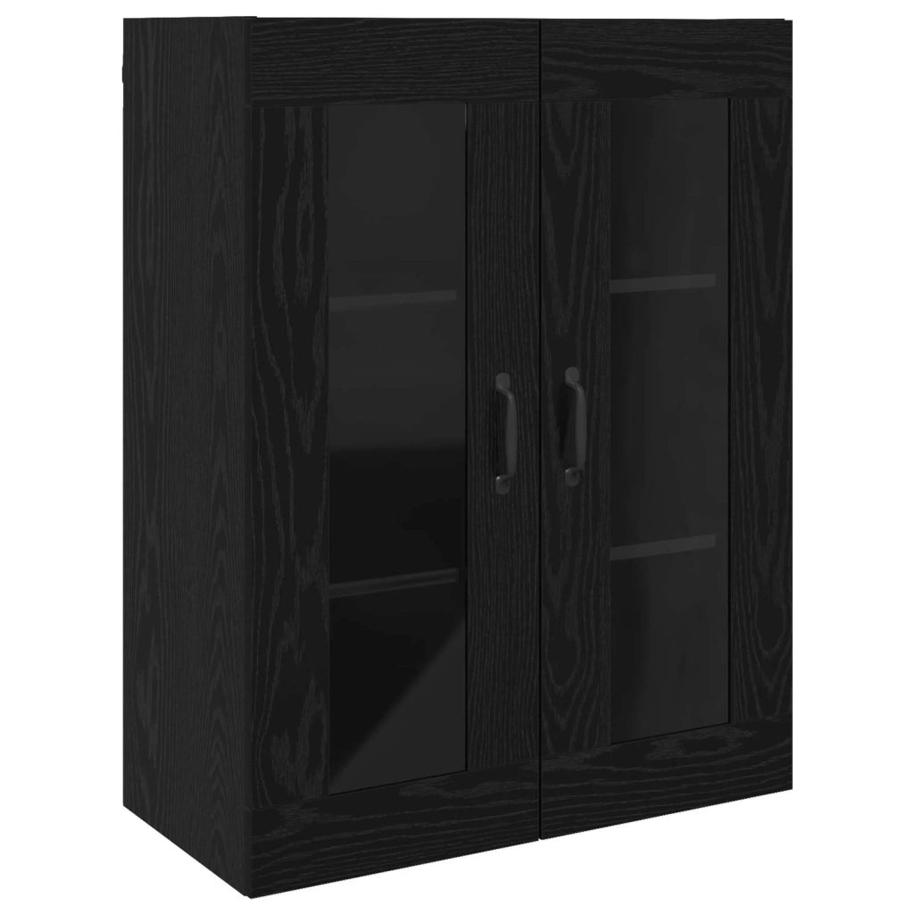 Armadi da Muro 2 pz Rovere nero 69,5 x 34 x 90 cm CFW4098187