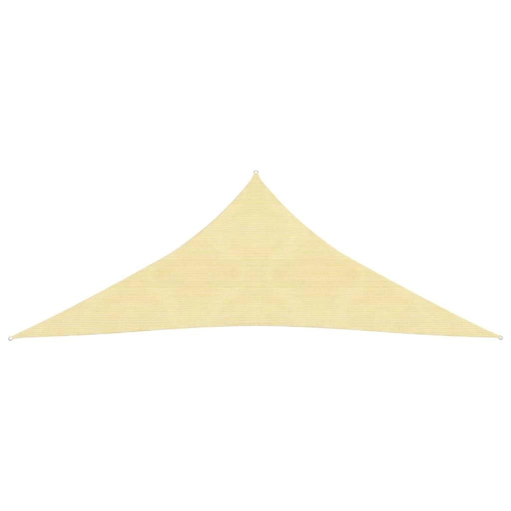 Vela ombreggiante/ombrellone 160 g/m² 4 x 4 x 4 m HDPE beige 02_0008980
