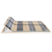 Rete a Doghe 7 Zone senza Materasso con 42 Doghe 100x200 cm 246470