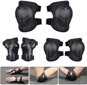 Kit di protezione per bambini, set di protezioni ginocchia per bambini dai 3 ai 8 anni, protezioni ginocchia e gomiti per bambini piccoli, protezioni polso 3 in 1 per skateboard, bicicletta, pattini, pattini a rotelle, scarpe con ruote