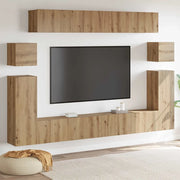 Unità TV 4 pcs Rovere artigianale Legno multistrato 3393392