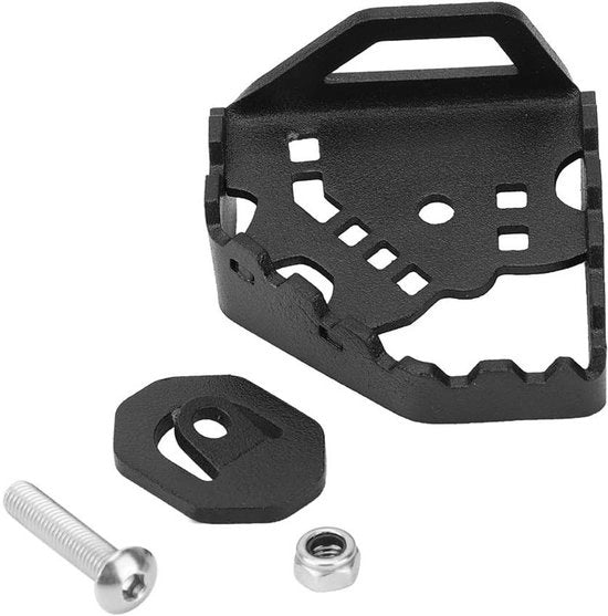 Retrocarburatore ammortizzato per piatto di retrocarburatore ammortizzato pedale adatto per CRF1000L Africa Twin Adventure Sports 2014-2018 (Nero)