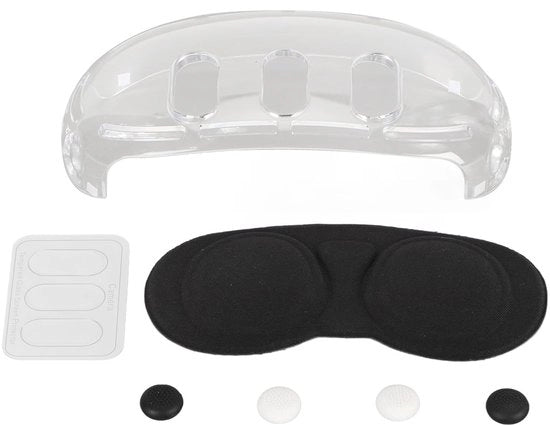 Accessori per visore VR - Protezione per lenti - Protezione impermeabile - Lavabile - Protezione anti graffio - Adatto per Meta 3 - Incluso accessorio per visore VR - Codice prodotto: ... - Modello: ... - Dimensioni: ... - Materiale: ...