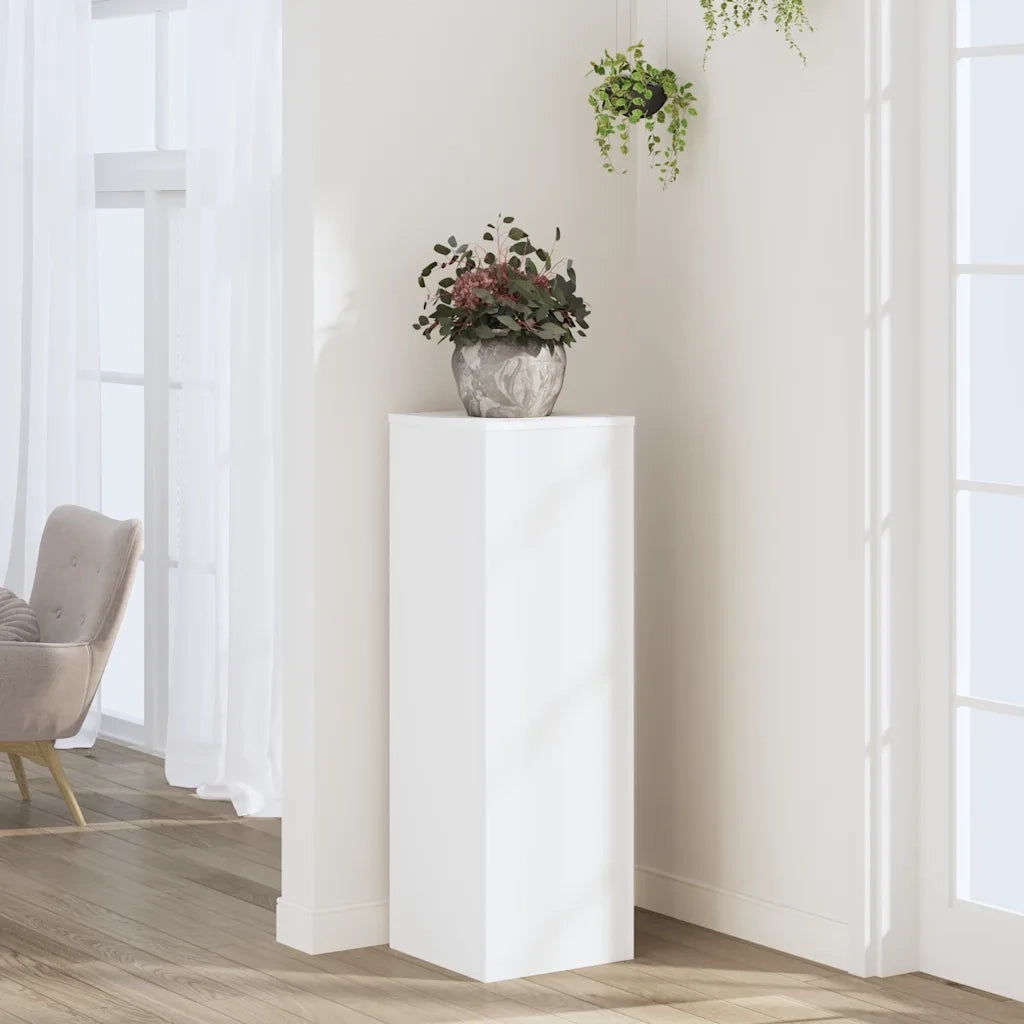 Supporto per piante | Sostegno per piante Bianco 33x33x100 cm in Truciolato
