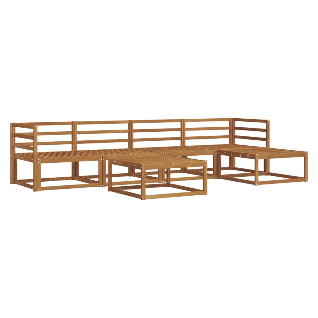 Set di divani da esterno 6 pcs Naturale 3367457