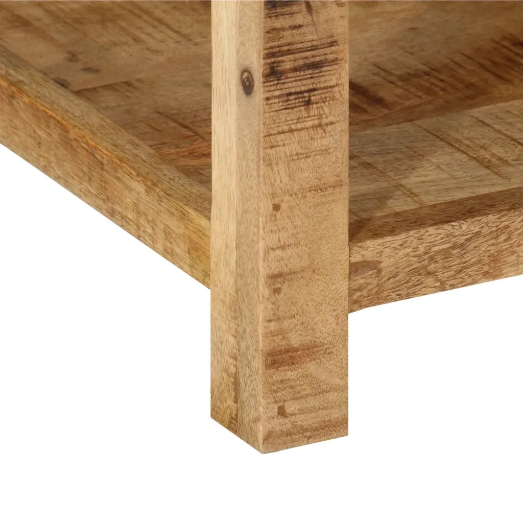 Comodino 40x40x50 cm in Legno Massello di Mango 372716