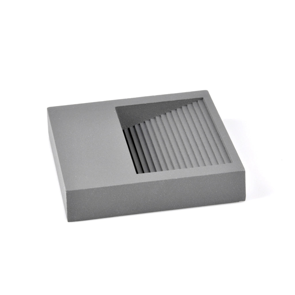 Lampada LED da scala Q9 quadrata grafite IP44 Polux