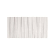 Testiera per letto Herdasa 90cm bianco stampa doghe bianche 67x100x3