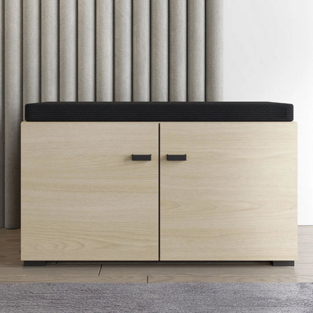 Druento, Mobile da Ingresso un Ripiano, 77x35x40.5h cm Marrone Rovere