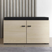 Druento, Mobile da Ingresso un Ripiano, 77x35x40.5h cm Marrone Rovere