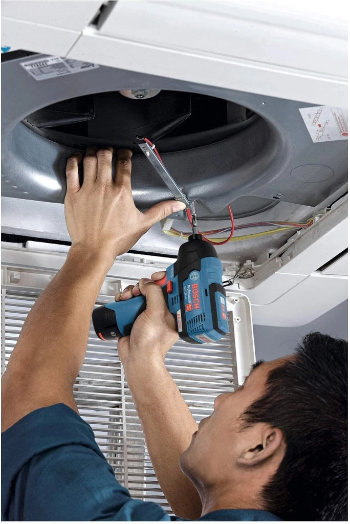 Bosch Professional GDR 12V-110 10.8V Avvitatore a Massa Battente a Batteria, Ioni di Litio, 10.8 V, Solo, karton / 06019E0002