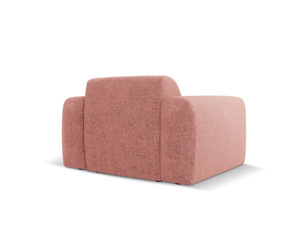 Cosmopolitan Design - Poltrona "Nolio" 2 posti in ciniglia rosa 