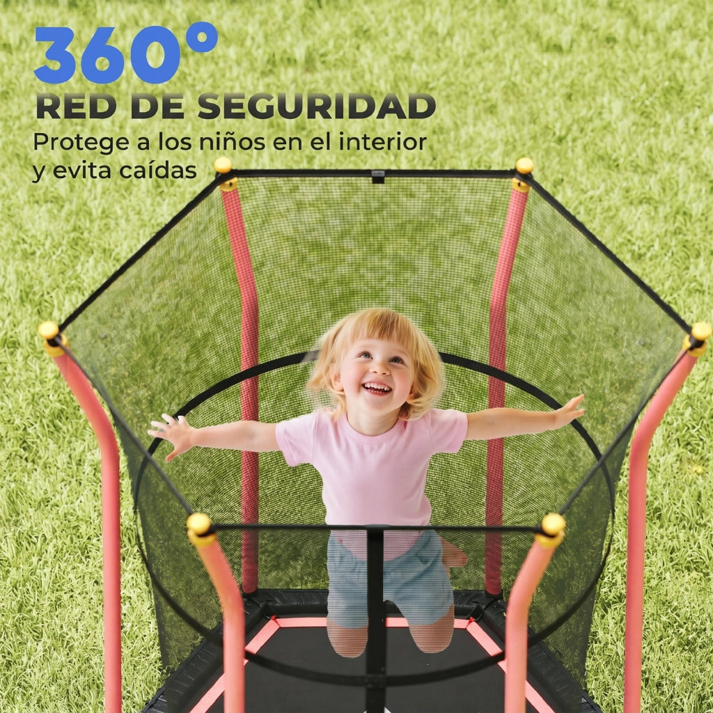 Letto a Soppalco con Rete di Sicurezza ¨C Zephmum ¨C ?163,5x190 cm Rosso