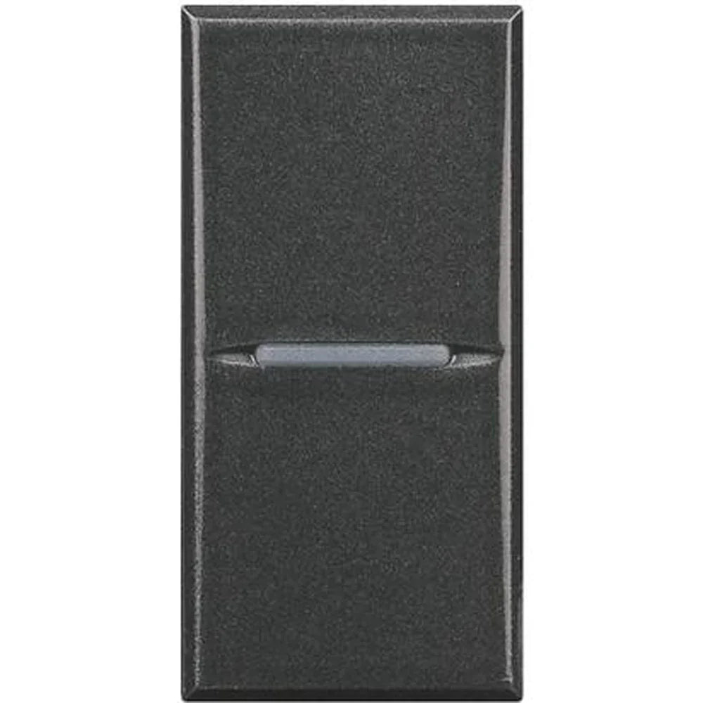 Bticino Axolute Interruttore Assiale 1P 10A Scuro HS4001